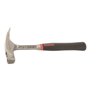 Ganzstahllatthammer 950g m.Magnet geraut 950g PEDDINGHAUS