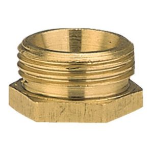 GARDENA Messing-Reduzierstück, 42 mm (G 1 1/4)-AG / 33,3 mm (G 1)-IG