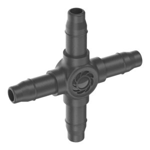 Gardena Micro-Drip-System Kreuzstück 4,6 mm (3/16″) Gardena Micro-Drip-System Kreuzstück 4,6 mm (3/16″)