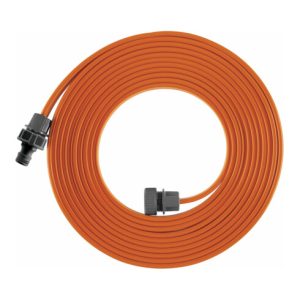 GARDENA Schlauch-Regner, orange, komplett mit Armaturen, Länge 7,5 m