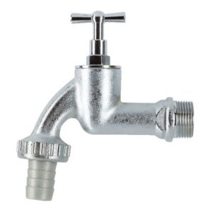 GARDENA Wasserhahn mit Schlauchverschraubung, mit 26,5 mm (G 3/4″)-Gewinde / für 19 mm (3/4″)-Schläuche