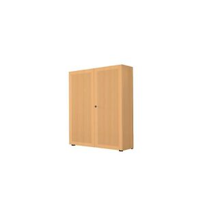 Garderobenschrank, 2-türig, B 100 cm, 5 OH, Buche-Dekor Garderobenschrank, 2-türig, B 100 cm, 5 OH, Buche-Dekor