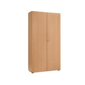 Garderobenschrank, 2-türig, B 100 cm, 6OH, buche Garderobenschrank, 2-türig, B 100 cm, 6OH, buche