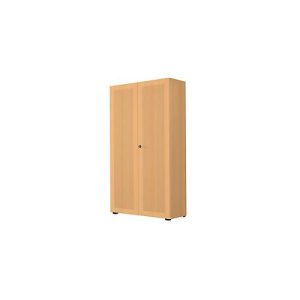 Garderobenschrank, 2-türig, B 80 cm, 6 OH, Buche-Dekor Garderobenschrank, 2-türig, B 80 cm, 6 OH, Buche-Dekor