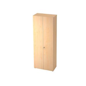 Garderobenschrank Topas Line, 6 Ordnerhöhen, abschließbar, B 800 x T 420 x H 2156 mm, Ahorn-Dekor Garderobenschrank Topas Line, 6 Ordnerhöhen, abschließbar, B 800 x T 420 x H 2156 mm, Ahorn-Dekor
