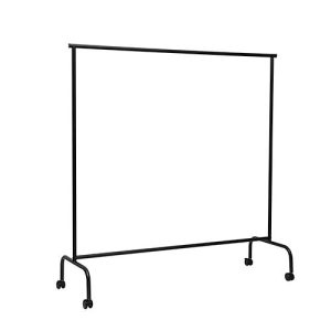Garderobenständer MAULlimbo, mit Rollen, ausziehbare Seitenarme, B 1510 x T 500 x H 1560 mm, Metall, schwarz Garderobenständer MAULlimbo, mit Rollen, ausziehbare Seitenarme, B 1510 x T 500 x H 1560 mm, Metall, schwarz