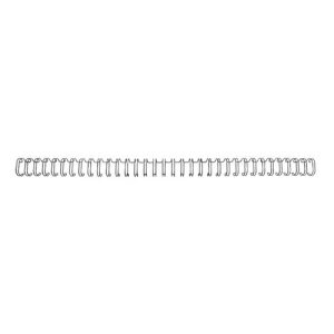 GBC Drahtbinderücken WireBind, A4, 34 Ringe, 12,5 mm für max. 115 Seiten, 100 Stück, schwarz GBC Drahtbinderücken WireBind, A4, 34 Ringe, 12,5 mm für max. 115 Seiten, 100 Stück, schwarz