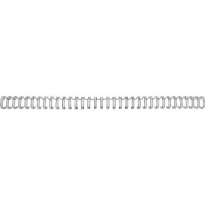 GBC Drahtbinderücken WireBind, A4, 34 Ringe, 6 mm für max. 55 Seiten, 100 Stück, schwarz GBC Drahtbinderücken WireBind, A4, 34 Ringe, 6 mm für max. 55 Seiten, 100 Stück, schwarz