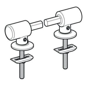 Geberit Scharniere passend zu WC-Sitz 574410 Geberit Scharniere passend zu WC-Sitz 574410