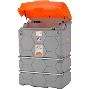 Gebrauchtöltank CUBE, Komplettanlage, B1200xT1150xH1800 mm, 1500 l, mit Schmutzsieb & Abtropffläche Gebrauchtöltank CUBE, Komplettanlage, B1200xT1150xH1800 mm, 1500 l, mit Schmutzsieb & Abtropffläche