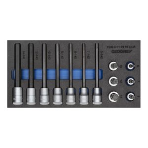 Gedore 1500 CT1-IN 19 LKM Satz Schraubendrehereinsätze 1/2″ in Check-Tool-Modul Gedore 1500 CT1-IN 19 LKM Satz Schraubendrehereinsätze 1/2″ in Check-Tool-Modul