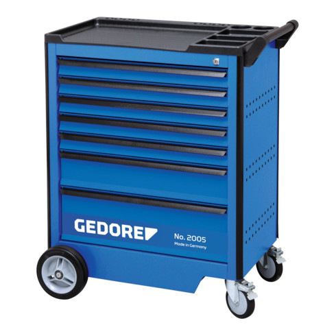 Gedore 2005 S-270 TRUCK Werkzeugwagen mit Sortiment TRUCK 270-teilig