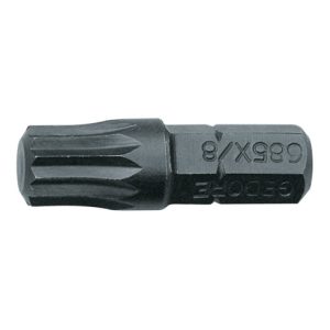Gedore 685 X 8 S-010 Schraubendreherbit 1/4″, Vorteilspack 10-teilig, XZN Vielzahn M8