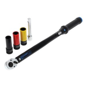 Gedore Drehmomentschlüssel-Satz mit Vierkantantrieb, 1/2″, 40-200 Nm, Set mit Kraftsteckschlüsseln/Verlängerung, 3550-UK-LS4 Gedore Drehmomentschlüssel-Satz mit Vierkantantrieb, 1/2″, 40-200 Nm, Set mit Kraftsteckschlüsseln/Verlängerung, 3550-UK-LS4