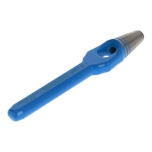 Gedore Henkellocheisen für weiche Materialen, Ø 6 mm, Gummi Leder Dichtungen Stoff, rund, 110 mm lang, Stanzeisen, 570006