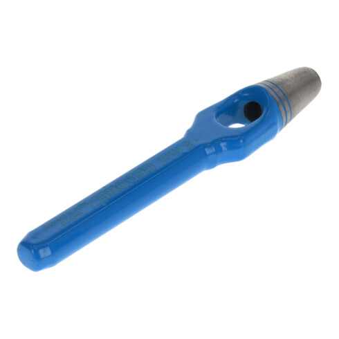 Gedore Henkellocheisen für weiche Materialen, Ø 8 mm, Gummi Leder Dichtungen Stoff, rund, 120 mm lang, Stanzeisen, 570008