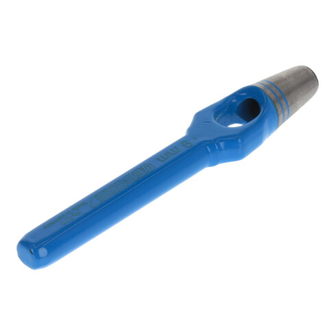 Gedore Henkellocheisen für weiche Materialen, Ø 9 mm, Gummi Leder Dichtungen Stoff, rund, 120 mm lang, Stanzeisen, 570009