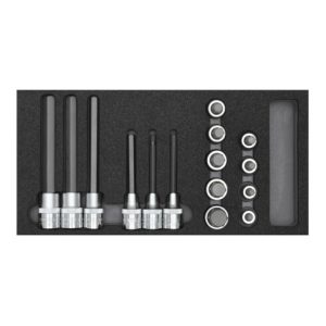 Gedore R22150011 Schraubendrehereinsätze 1/2″ 2/6 CT-Modul 15-teilig Gedore R22150011 Schraubendrehereinsätze 1/2″ 2/6 CT-Modul 15-teilig
