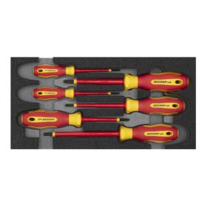 Gedore R22150016 VDE-Schraubendreher-Satz 2/6 CT-Modul 6-teilig Gedore R22150016 VDE-Schraubendreher-Satz 2/6 CT-Modul 6-teilig