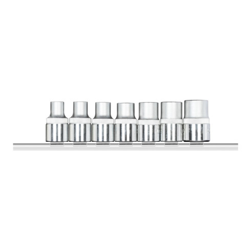 Gedore R61208007 Steckschlüssel-Satz 1/2" TX +Leiste 7-teilig