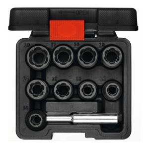 Gedore R68003010 Spiralnutenausdreher 1/2″ 10-19mm 10-teilig