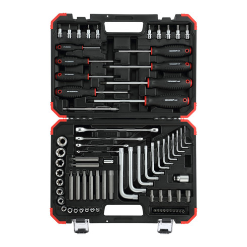 Gedore R68003075 TX-Schraubwerkzeugsatz im Koffer 75-teilig