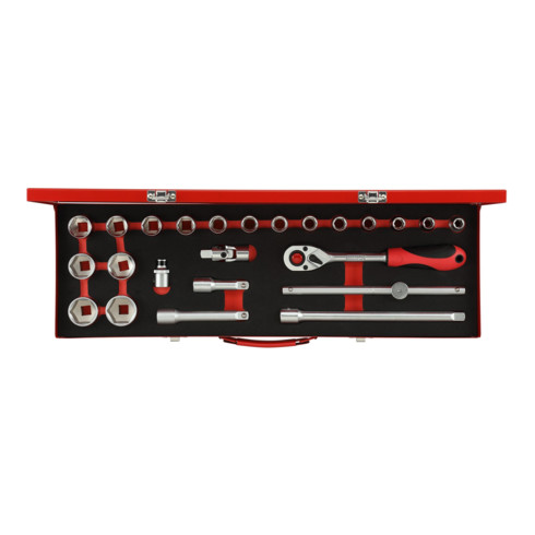 Gedore R69004024 Steckschlüssel-Satz 1/2" 10-32mm 24-teilig