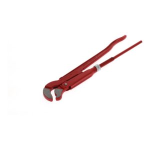 Gedore red 45° abgewinkelte Eck-Rohrzange, Spannweite 67 mm/2 Zoll, S-Maul, massiv, Zahnung versetzt, R27140020 Gedore red 45° abgewinkelte Eck-Rohrzange, Spannweite 67 mm/2 Zoll, S-Maul, massiv, Zahnung versetzt, R27140020