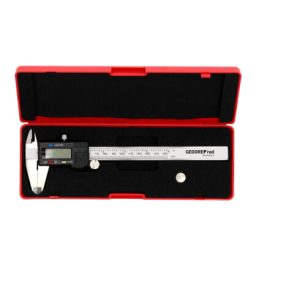 Gedore red digitaler Messschieber, mm/Zoll-Anzeige, Messbereich: 153 mm, 6″, Außen-/Innen-/Stufen-/Tiefenmessung, R94420021 Gedore red digitaler Messschieber, mm/Zoll-Anzeige, Messbereich: 153 mm, 6″, Außen-/Innen-/Stufen-/Tiefenmessung, R94420021
