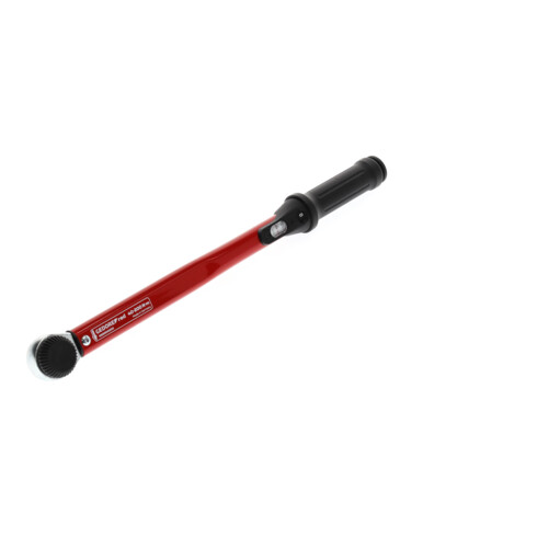 Gedore red Drehmomentschlüssel für Links- und Rechtsgewinde, 1/2 Zoll, 40-200 Nm, Stahlrohr, Rot/Schwarz