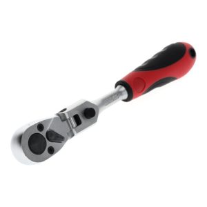 Gedore red Gelenk-Bitknarre mit ergonomischem 2K-Griff, Feinverzahnung mit 72 Zähnen, 1/4 Zoll, Rot/Schwarz Gedore red Gelenk-Bitknarre mit ergonomischem 2K-Griff, Feinverzahnung mit 72 Zähnen, 1/4 Zoll, Rot/Schwarz