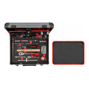 Gedore red Werkzeugkoffer, Set 138-teilig, gefüllt, Werkzeug für Hand- und Heimwerker, im Aluminiumkoffer, R46007138 Gedore red Werkzeugkoffer, Set 138-teilig, gefüllt, Werkzeug für Hand- und Heimwerker, im Aluminiumkoffer, R46007138