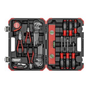 Gedore red Werkzeugs-Satz, Set 43-teilig, gefüllt, Werkzeug für Hand- und Heimwerker, im Kunststoffkoffer, R38003043 Gedore red Werkzeugs-Satz, Set 43-teilig, gefüllt, Werkzeug für Hand- und Heimwerker, im Kunststoffkoffer, R38003043