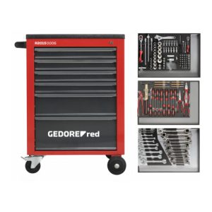 Gedore Red Wkz.Satz i.Wks.Wagen MECHANIC rot 129tlg Gedore Red Wkz.Satz i.Wks.Wagen MECHANIC rot 129tlg
