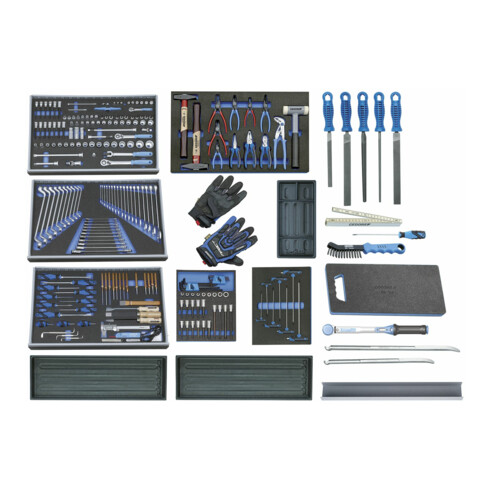 Gedore Werkzeug Sortiment AUTO 6xModul +lose 257-teilig