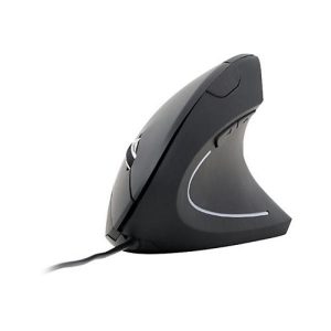 Gembird MUS-ERGO-01 – vertikale Maus – USB – Schwarz