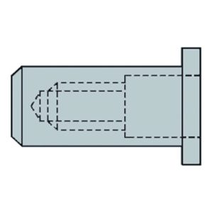 Gesipa Blindnietmuttern geschlossen Alu FLAKO M 5 x 7 x 19,5 S Gesipa Blindnietmuttern geschlossen Alu FLAKO M 5 x 7 x 19,5 S