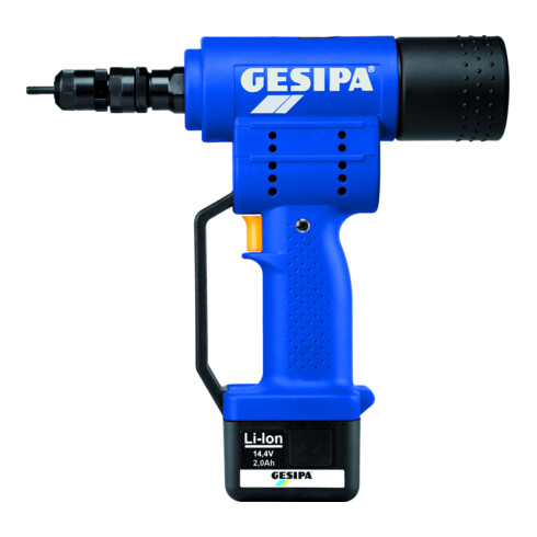 Gesipa Blindnietmuttern-Setzgerät FireBird (1 Li-Ion Akku 2 Ah / Ladegerät)