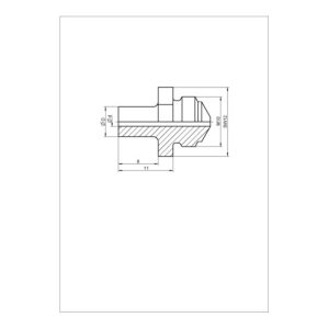 Gesipa Ersatzteil Mundstück V-17/24 (8 mm verlängerte Ausführung) Gesipa Ersatzteil Mundstück V-17/24 (8 mm verlängerte Ausführung)