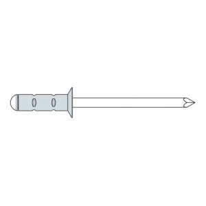 Gesipa PolyGrip Blindniete Alu/Stahl Senkkopf 3,2 x 6