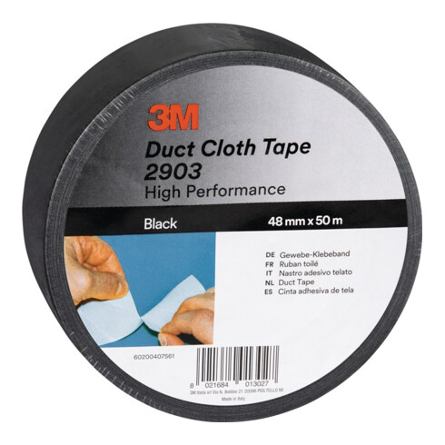 Gewebeband Scotch® 2903 schwarz L.50m B.48mm Rl.3M