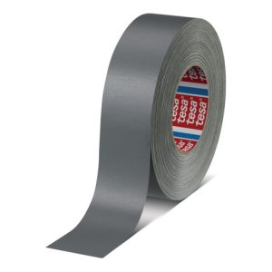 Gewebeklebeband 4651 Länge 50m Breite 50mm grau Zellwollgewebe tesa Gewebeklebeband 4651 Länge 50m Breite 50mm grau Zellwollgewebe tesa
