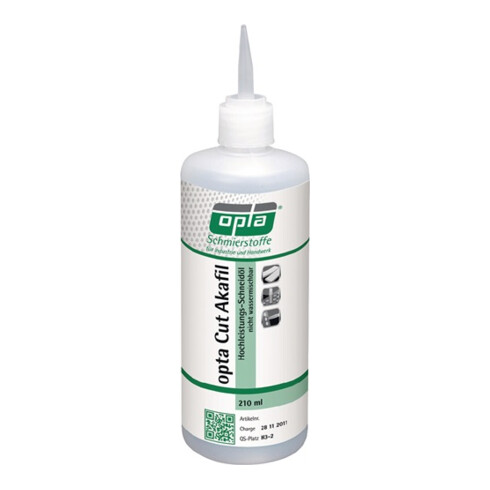 Gewindeschneidöl Cut Akafil 210 ml Flasche OPTA