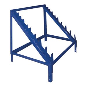 Gewindestangenaufsatz LOGS 60 H600xB540xT390mm blau RAL 5022 LOGS Gewindestangenaufsatz LOGS 60 H600xB540xT390mm blau RAL 5022 LOGS