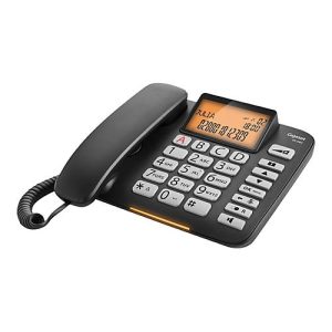 Gigaset DL580 – Telefon mit Schnur mit Rufnummernanzeige – Schwarz Gigaset DL580 – Telefon mit Schnur mit Rufnummernanzeige – Schwarz