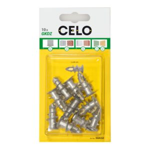 Gipskartondübel GKDZ Länge 28mm Schrauben-D.4-5mm Zinkdruckguss 10 St./Blister