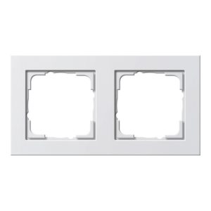 Gira Abdeckrahmen 2f. rws-gl bruchsicher 021229 Gira Abdeckrahmen 2f. rws-gl bruchsicher 021229
