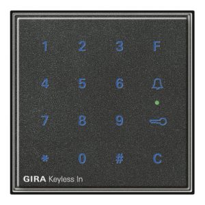 Gira Code Tastatur anth Keyless In 260567 Gira Code Tastatur anth Keyless In 260567