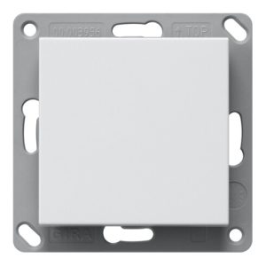 Gira Funk-Wandsend. batterielos 1fach reinweiß 242103 Gira Funk-Wandsend. batterielos 1fach reinweiß 242103