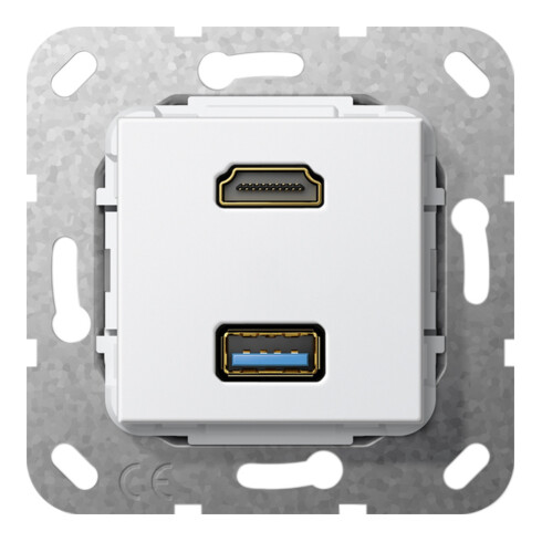 Gira HDMI USB 3.0 A Kabelpeit. rws 567903